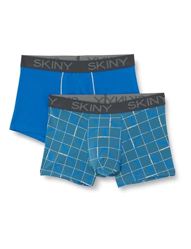 Skiny Herren Pant 2er Pack Unterwäsche, futuresea Check Selection, standart von Skiny