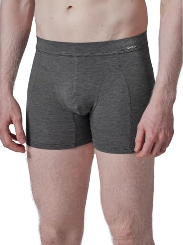 Skiny Herren Pant Long Leg Cooling Deluxe 080410 Gr. L in Black Stripes von Skiny