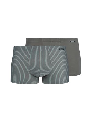 Skiny Herren Pants 2er Pack Cotton Advantage 086975 Gr. M in Gunmetal Stripes Selection von Skiny