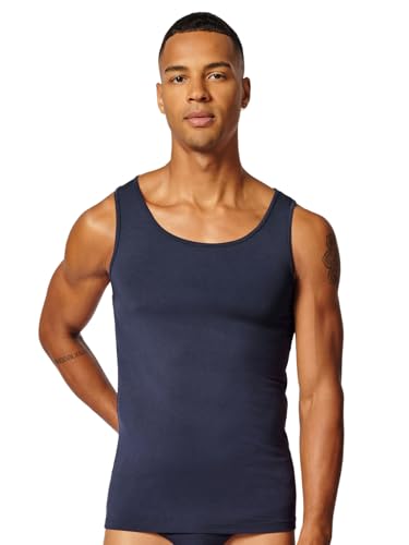 Skiny Herren Tank Top Calmodal 081423 Gr. M in Crown Blue von Skiny