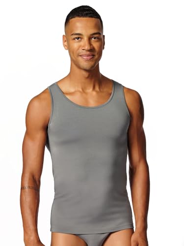 Skiny Herren Tank Top Calmodal 081423 Gr. XL in Grey von Skiny