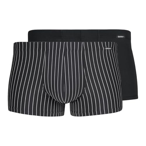 Skiny Herren Cotton Multipack 086001 Hipster, Blackstripe Selection, M EU von Skiny