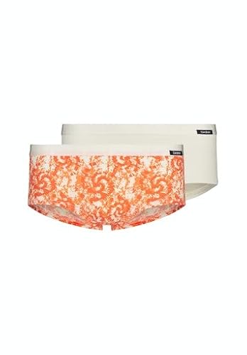 SKINY Mädchen Cotton Elastic Multipack 030033 Slip, orangebatik Selection, 152 (2er Pack) von Skiny