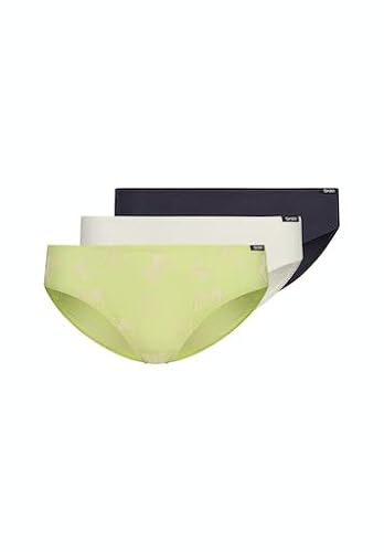 SKINY Mädchen Cotton Multipacks 030034 Slip, Green Butterfly Selection, 140 (3er Pack) von Skiny