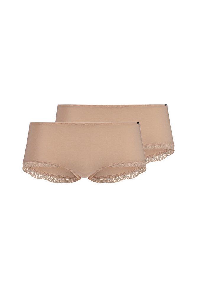 Skiny Panty Classicotton (2er Pack) bequem, basic, mit Spitze, Baumwollmix von Skiny