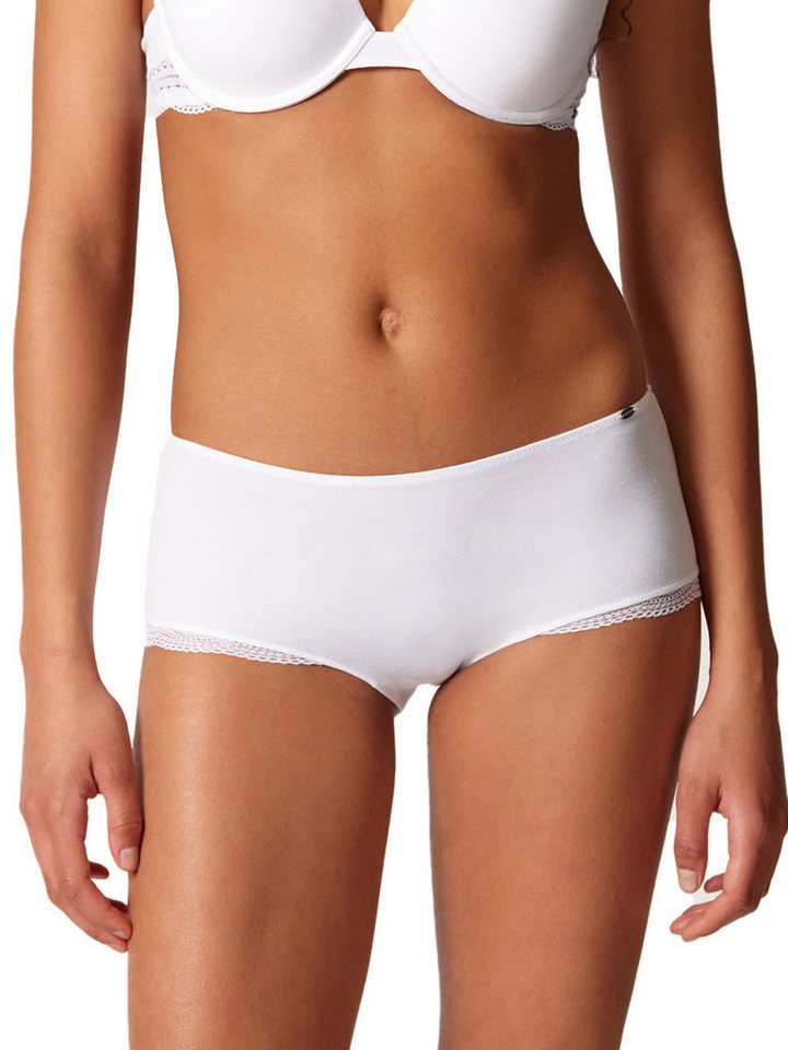 Skiny Panty Damen Pants 2er Pack Classicotton (Packung, 2-St) Elastisch, elastisch, Uni, elegant von Skiny