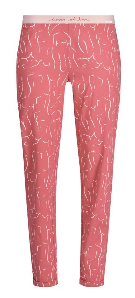 Skiny Pyjamahose Skiny Damen Schlafanzug Hose Modisches Design von Skiny