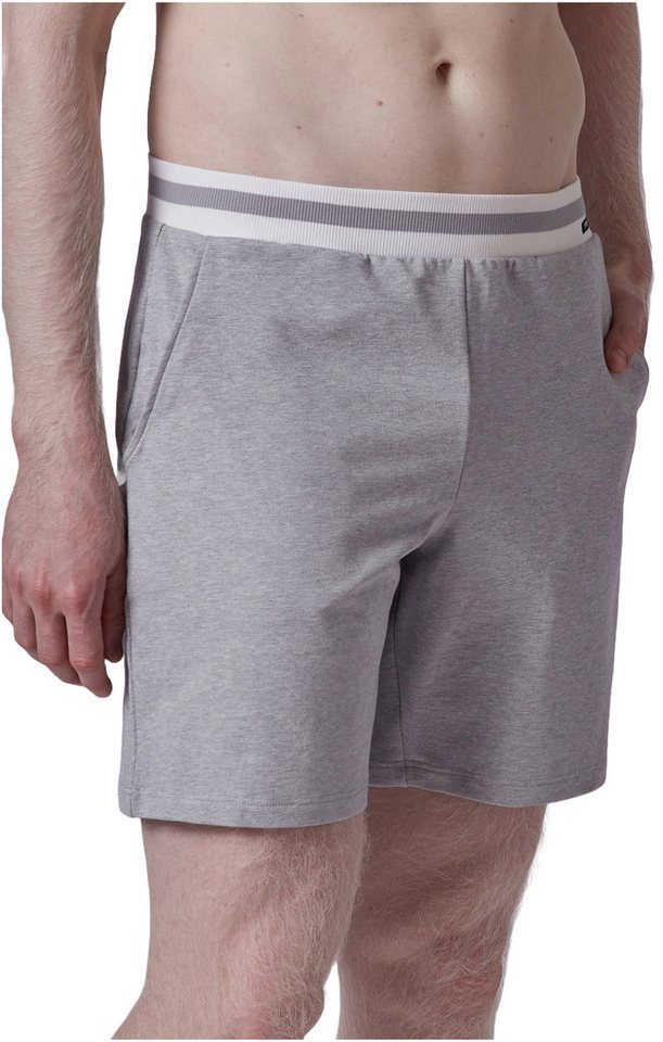 Skiny Pyjamashorts Skiny Herren Pyjamahose kurz (1-tlg) klassisch bequem von Skiny