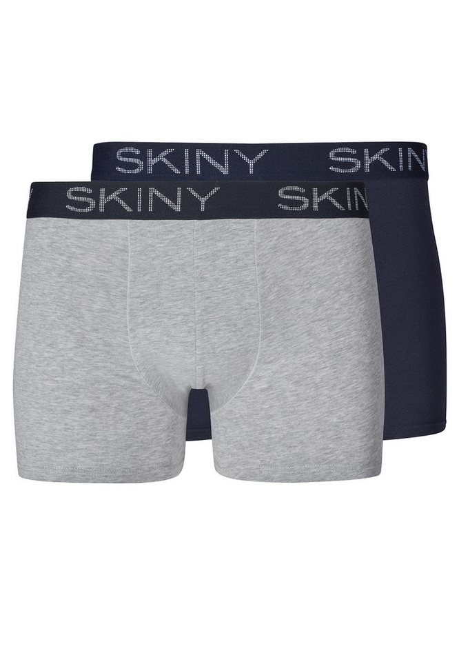 Skiny Retro Boxer 2er Pack Cotton (Spar-Set, 2-St) Retro Short / Pant - Baumwolle - ohne Eingriff von Skiny