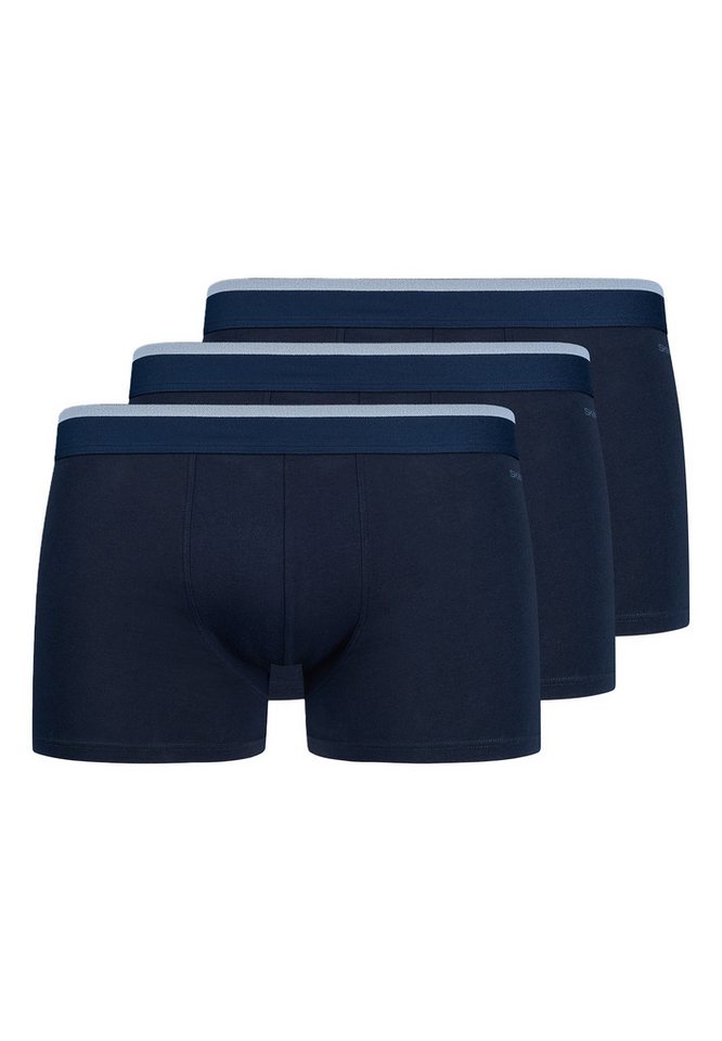 Skiny Retro Boxer 3er Pack Basic (Spar-Set, 3-St) Retro Short / Pant - Baumwolle - ohne Eingriff - Atmungsaktiv von Skiny