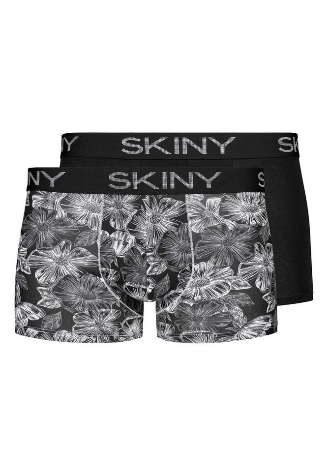 Skiny Retro Pants Doppelpack Herren Boxershorts (2-St) 2er Pack von Skiny