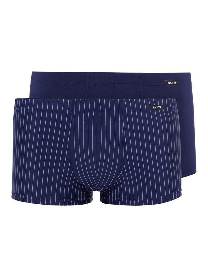 Skiny Retro Pants Herren Pant 2er Pack Micro Multipack (Packung, 2-St) gerader Beinausschnitt von Skiny