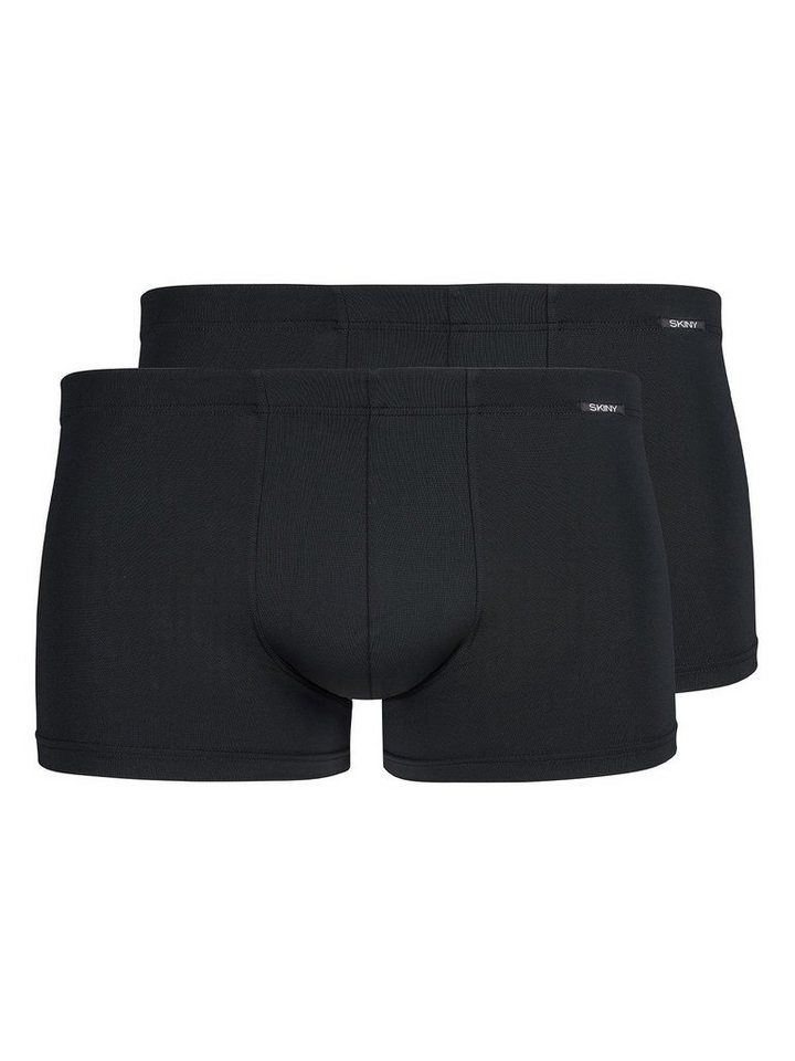 Skiny Retro Pants Herren Pant 2er Pack Micro Multipack (Packung, 2-St) gerader Beinausschnitt von Skiny