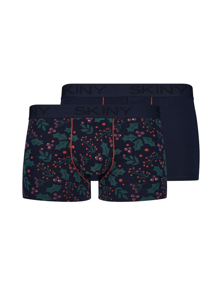 Skiny Retro Pants Herren Pants 2er Pack Cotton Multipack (Packung, 2-St) gerader Beinausschnitt von Skiny