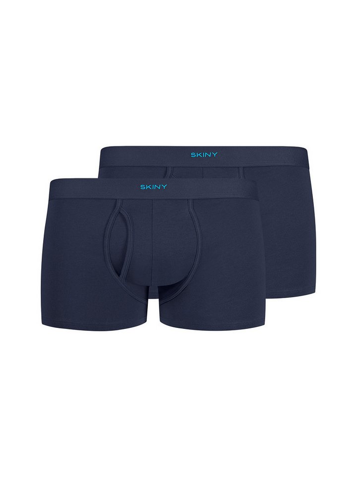 Skiny Retro Pants Herren Pants 2er Pack Cotton Multipack (Packung, 2-St) mit eingriff von Skiny