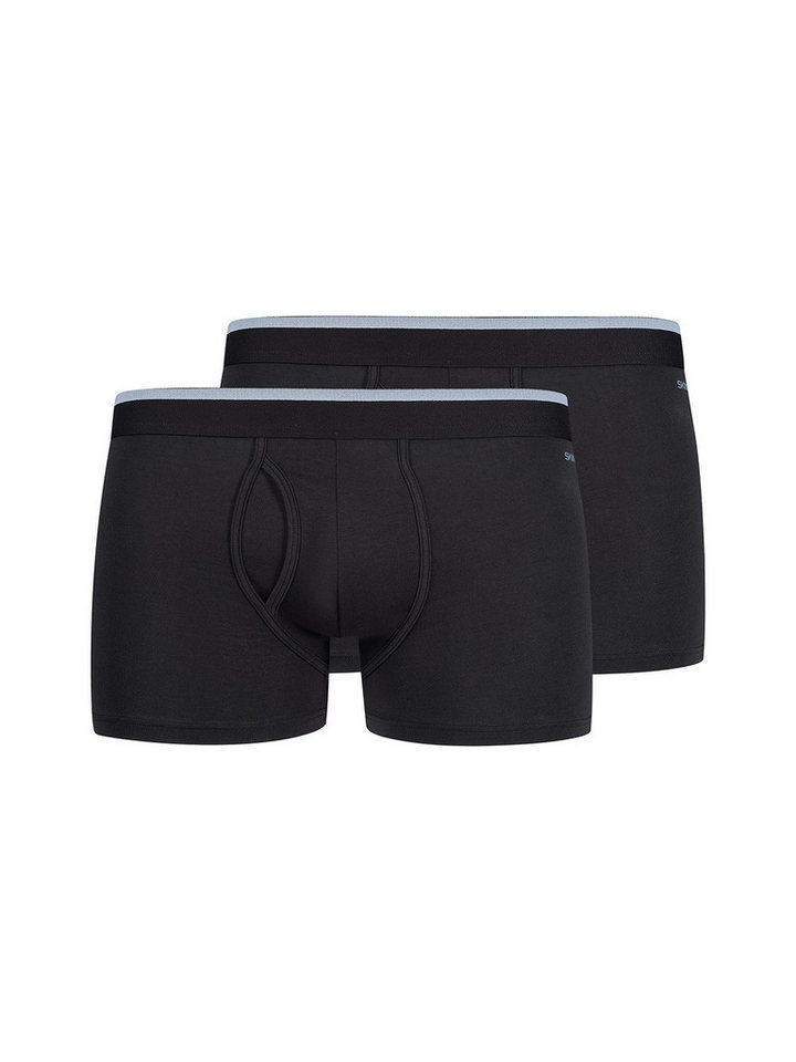 Skiny Retro Pants Herren Pants 2er Pack Cotton Multipack (Packung, 2-St) mit eingriff von Skiny