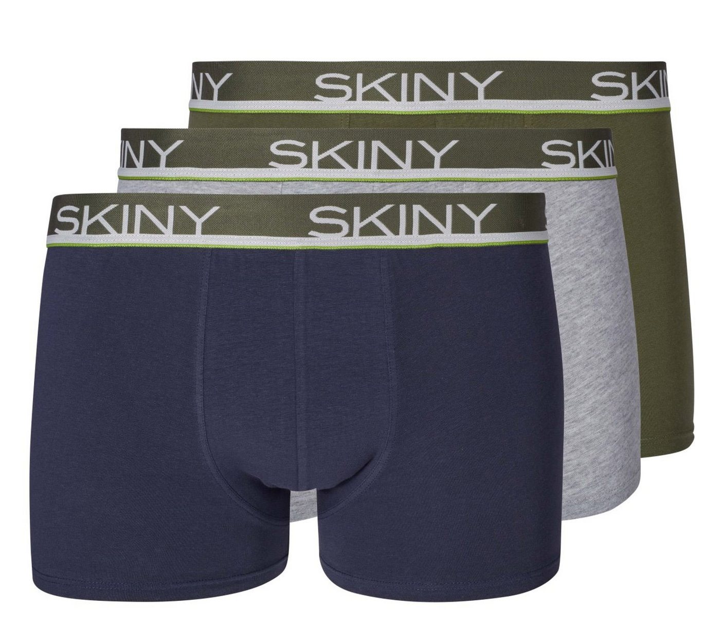 Skiny Retro Pants Skiny Herren Boxershorts 3er Pack (3-St) 3er Pack von Skiny