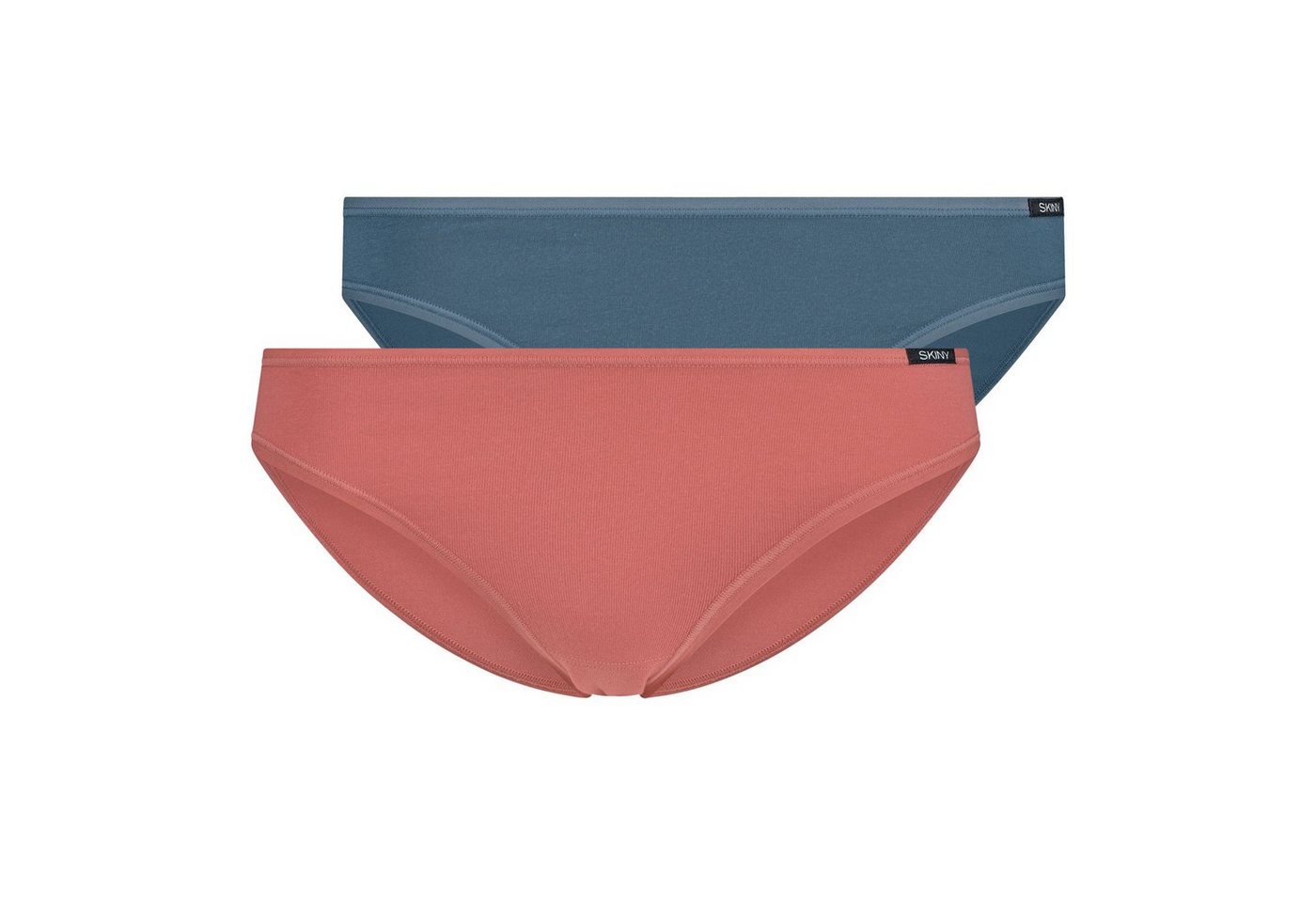 Skiny Rioslip Every Day In Cotton Advantage (2-St) mit kleinem Logo auf dem Bund von Skiny