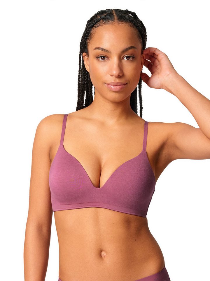 Skiny Schalen-BH Damen Triangel gepaddet Smartouch (Stück, 1-tlg) Textil gefüttert, ohne Bügel, sportlich, mit Viskose von Skiny