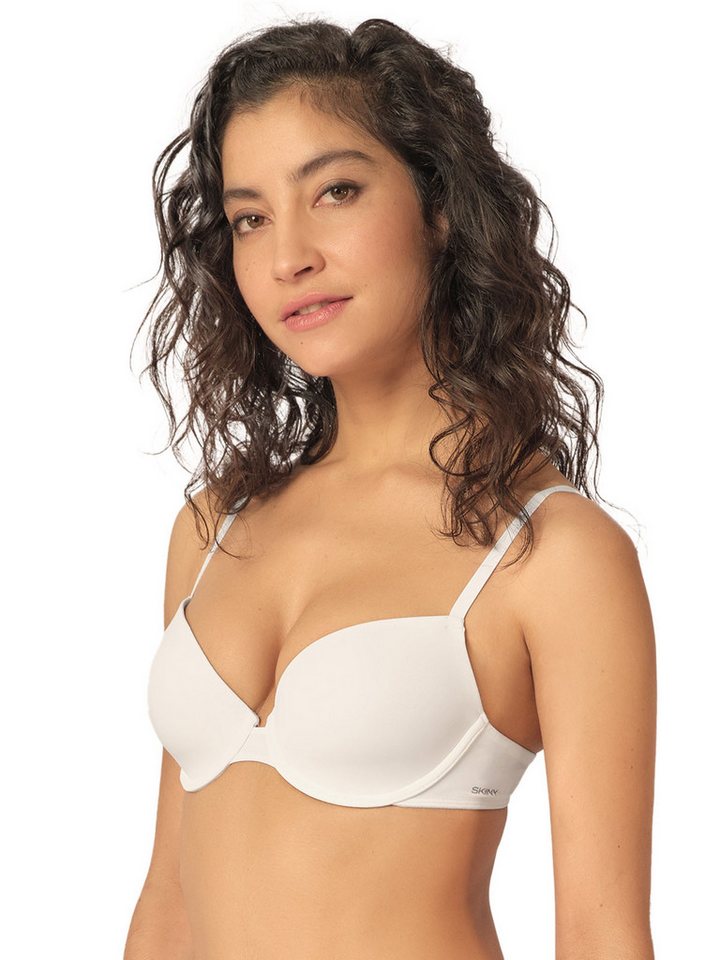 Skiny Schalen-BH Schalen BH mit Bügel Micro Essentials (Stück, 1-tlg) abnehmbare Träger von Skiny