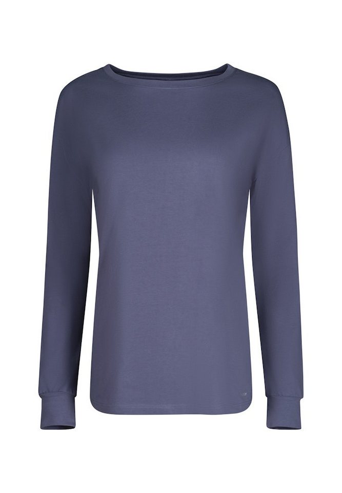 Skiny Schlafanzug Da. Shirt lg. A. von Skiny