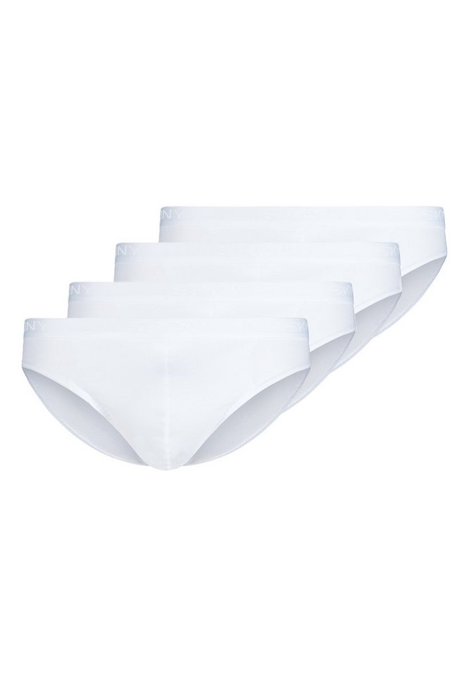 Skiny Slip 4er Pack Basic (Spar-Set, 4-St) Slip / Unterhose - Baumwolle - ohne Eingriff - Atmungsaktiv von Skiny