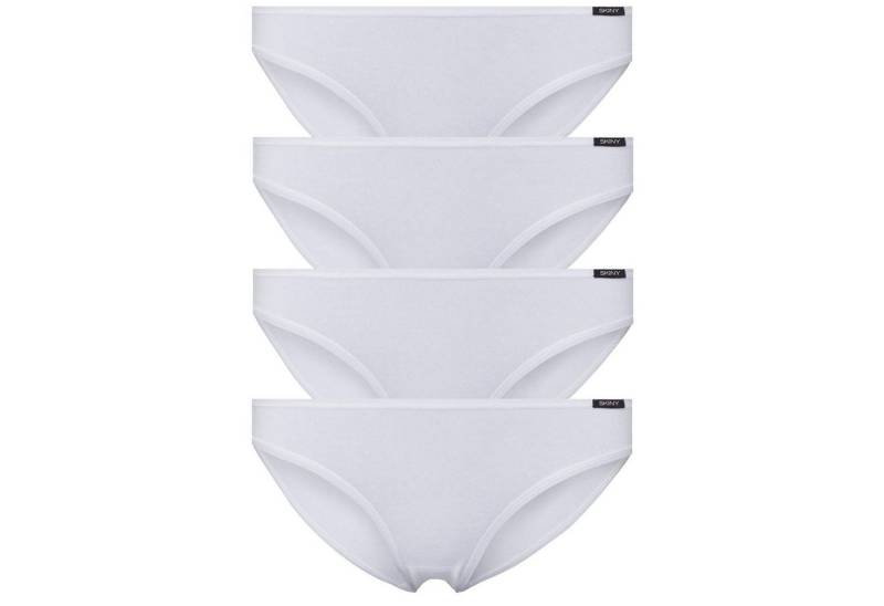 Skiny Slip Advantage Cotton (2-St) mit flachen Abschlüssen an Bund und Beinen im 4er Pack von Skiny