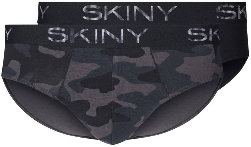 Skiny Slip Doppelpack Herren Slips (2-St) elastische Baumwoll Qualität von Skiny