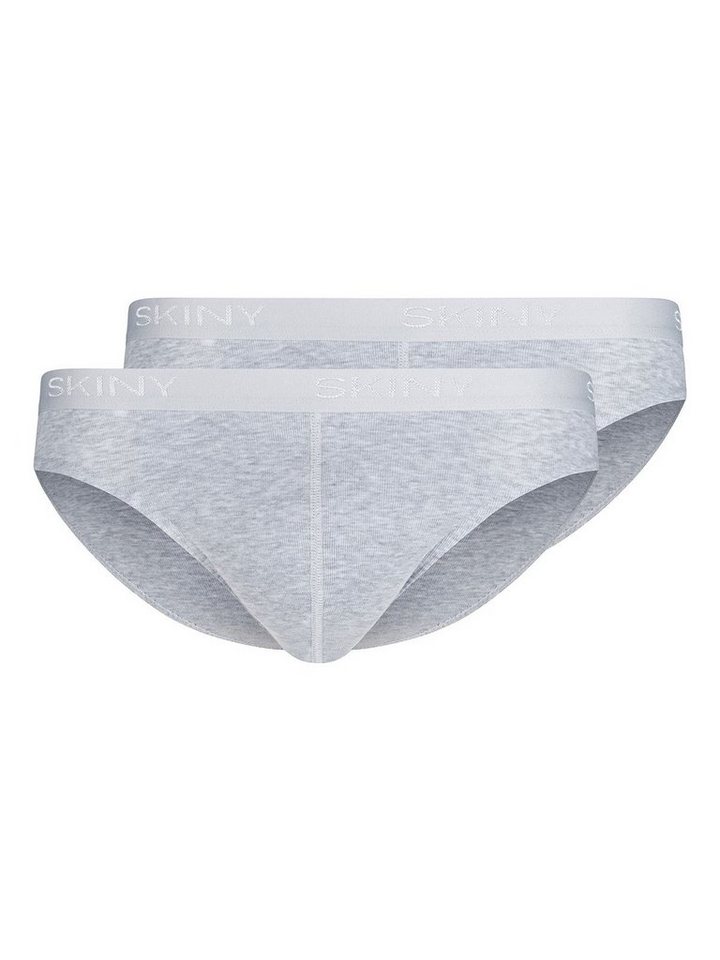 Skiny Slip Herren Brasil Slip 2er Pack Cotton Rib (Packung, 2-St) - von Skiny