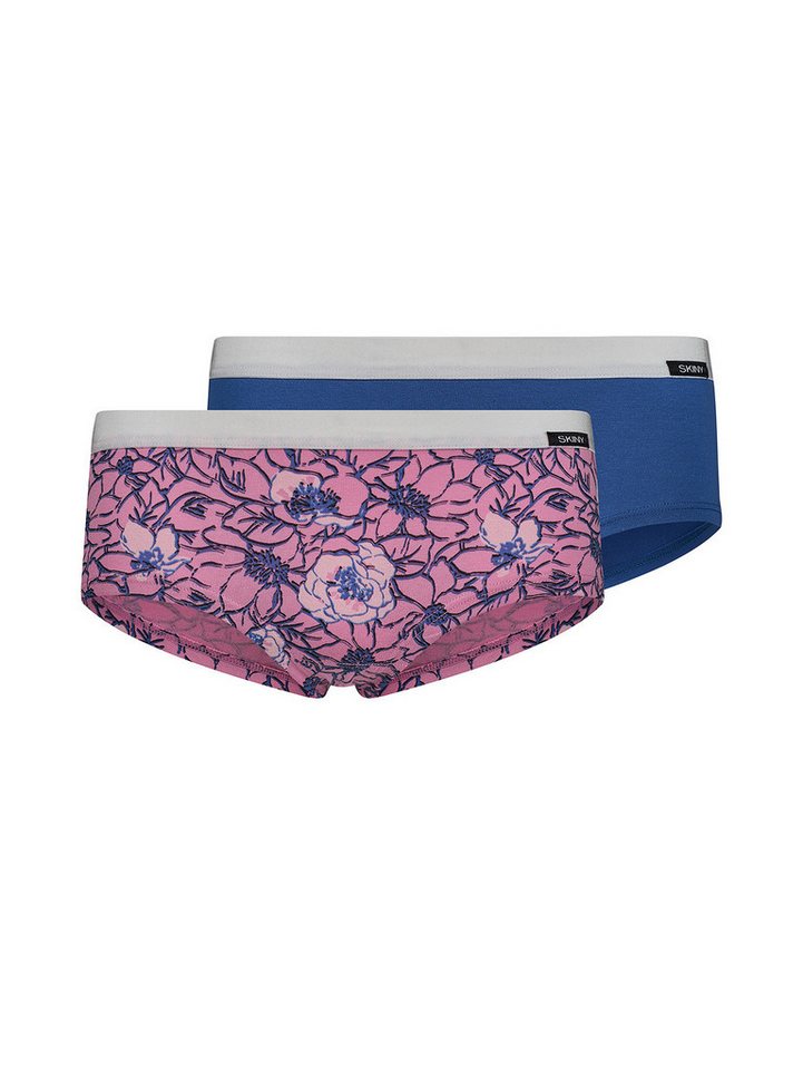 Skiny Slip Mädchen Panty 2er Pack Cotton Elastic (Packung, 2-St) Zwickel von Skiny