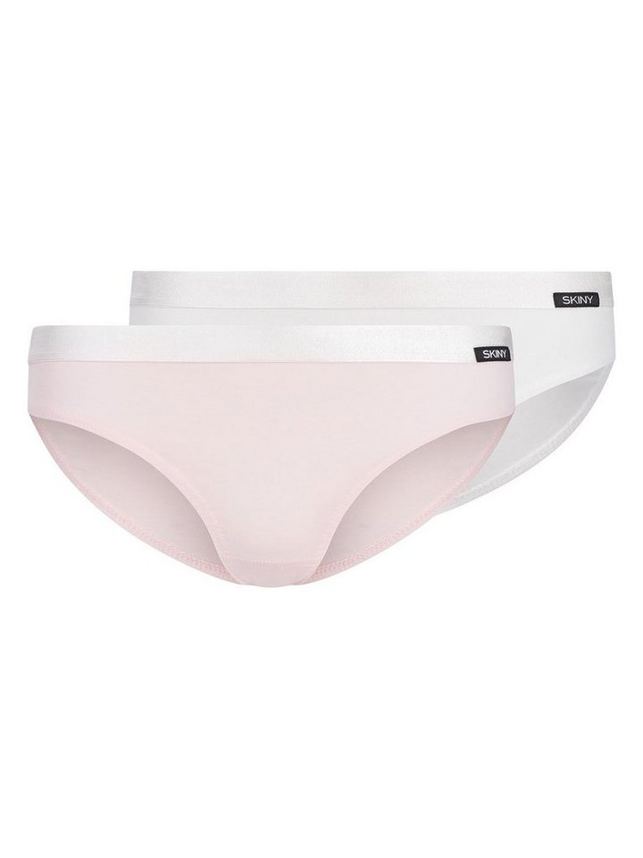 Skiny Slip Mädchen Rio Slip 2er Pack Cotton Elastic (Packung, 2-St) Zwickel von Skiny