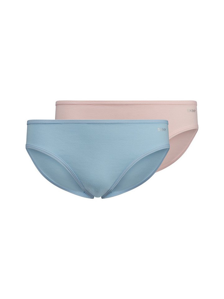 Skiny Slip Mädchen Rio Slip 2er Pack Cotton Essentials (Packung, 2-St) Zwickel von Skiny