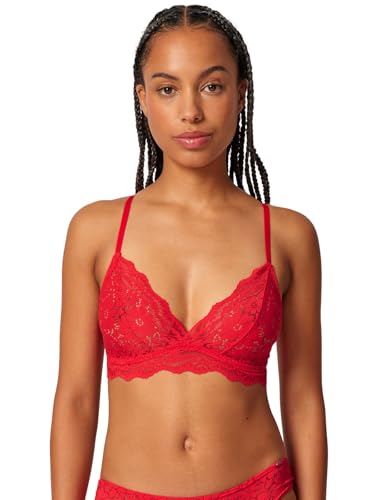 Skiny Soft BH Wonderfulace 084582 Gr. L in high Risk red von Skiny