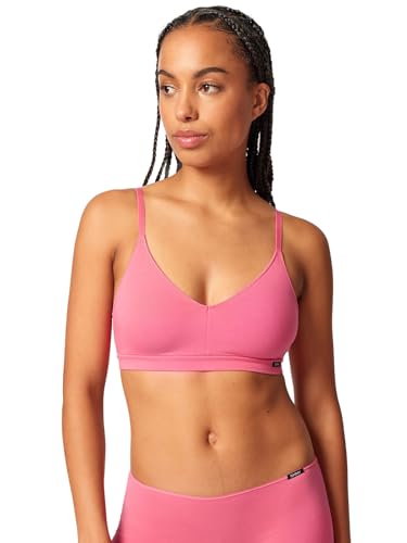 Skiny Soft BH mit herausnehmbare Pads Cotton Essentials 080478 Gr. 44 in Rapture Rose von Skiny