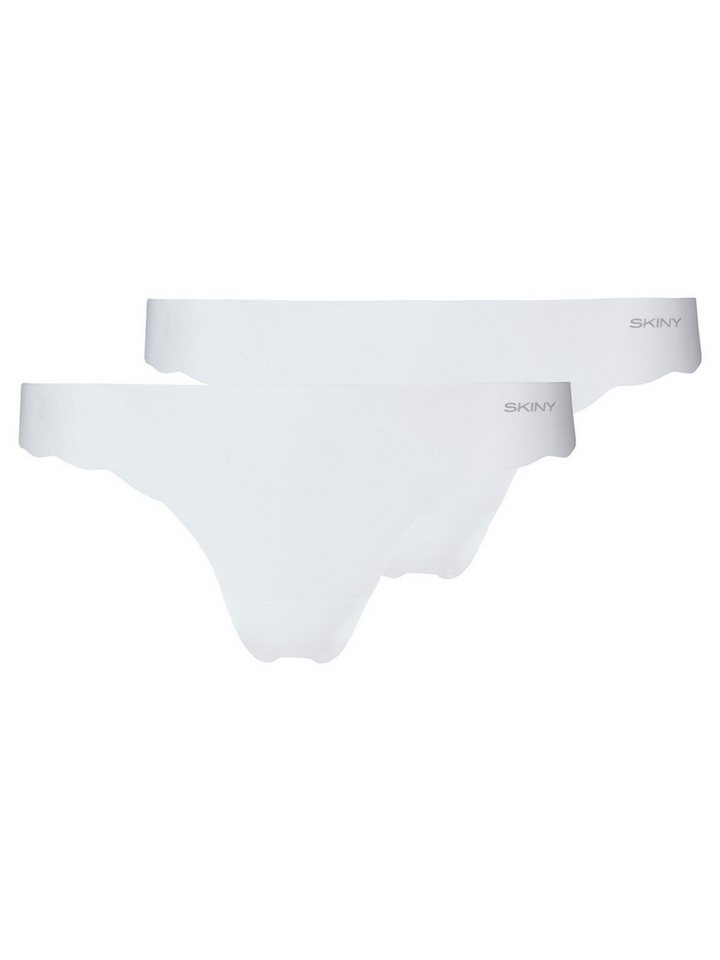 Skiny String 2er Pack Damen String Micro Essentials (Packung, 2-St) nahtlos von Skiny