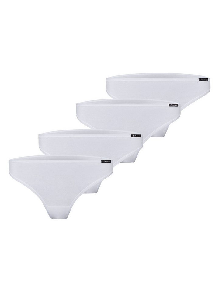 Skiny String Cotton Advantage (4-St) String Slip, Tanga, Mini String von Skiny