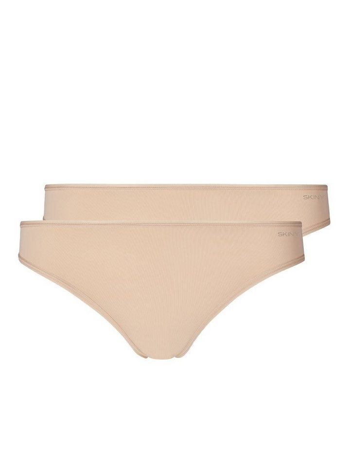 Skiny String Damen String 2er Pack Micro Advantage (Packung, 2-St) gerundeter Beinausschnitt von Skiny