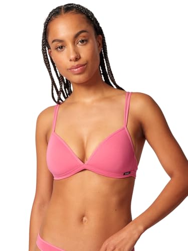 Skiny Triangel Schalen BH ohne Bügel Cotton Essentials 082414 Gr. 70B in Rapture Rose von Skiny
