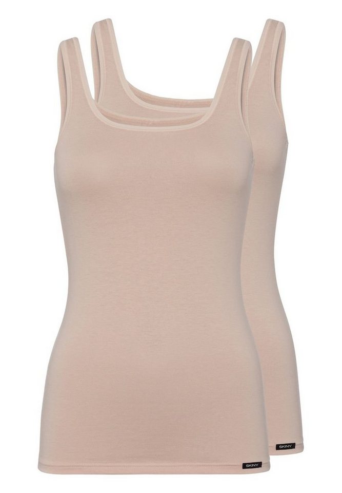 Skiny Unterhemd Cotton Advantage (2-St) klassisches Damen Unterhemd im Doppelpack von Skiny