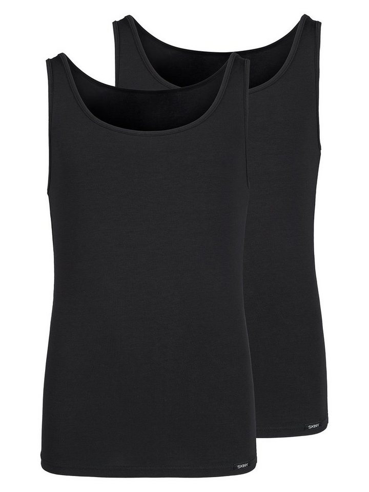 Skiny Unterhemd Mädchen Tank Top 2er Pack Cotton Multipacks (Packung, 2-St) - von Skiny