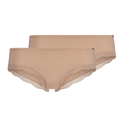 Skiny Damen Cheeky Panty Dp Unterwäsche, Beige, L EU von Skiny