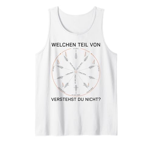 Herren Manöverkreis Segler Schiff Segeln Lustiger Spruch Yacht Tank Top Herren Manöverkreis Segler Schiff Segeln Lustiger Spruch Yacht Tank Top von Skipper Kapitän Boot Geschenk