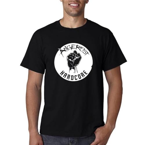 Skit tles ANGERFIST Hardcore Hoodies Winter Jacket Hoody Men Fleece ANGERFIST Hardcore Sweatshirts Black 3XL von Skit tles