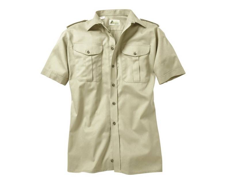 Skogen Kurzarmhemd Skogen Jagdhemd sand kurzem Arm Übergröße von Skogen