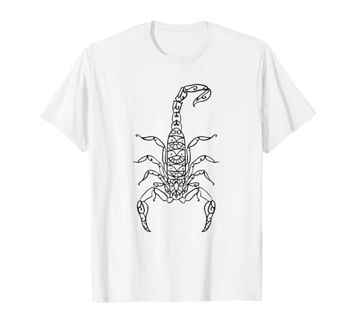 Cooles Mandala Skorpion Malen Sie sich selbst Sohn Jungen Geschenk T-Shirt von Skorpione Selber Ausmalen Kinder Geschenkideen