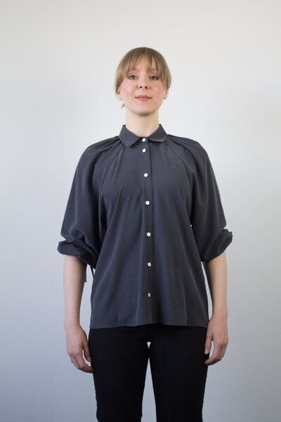 Skrabak Bluse Stella aus Modal mit weiten Ärmeln von Skrabak