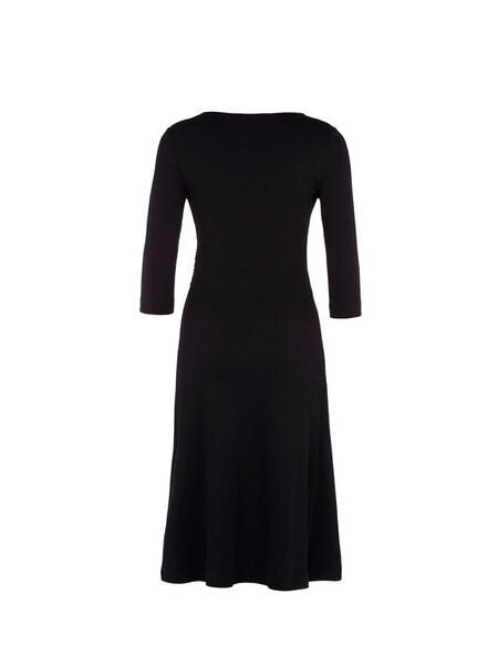 Skrabak Jerseykleid Marlene Wickeloptik schwarz von Skrabak