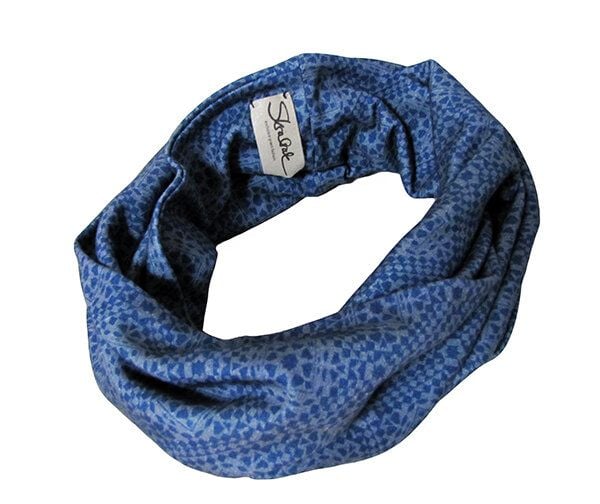 Skrabak Loop Schal Elias blau von Skrabak