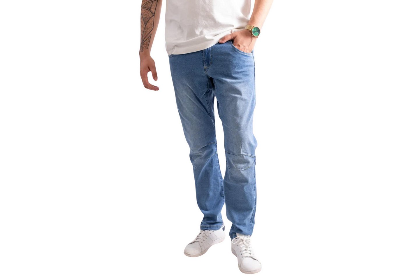 Skratta Regular-fit-Jeans Herren Outdoorhose Yngvy Stretch Skratta Regular-fit-Jeans Herren Outdoorhose Yngvy Stretch von Skratta