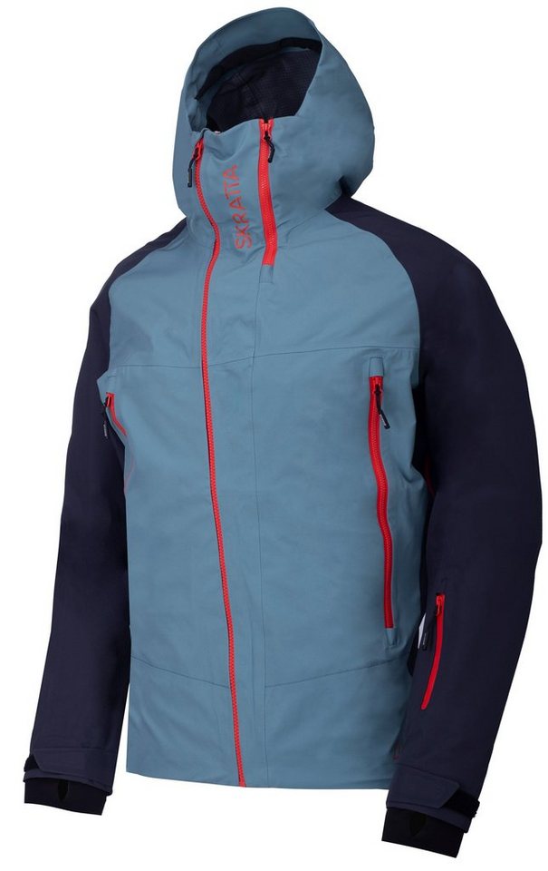 Skratta Skijacke Herren 3 Lagen Hardshelljacke Heli von Skratta